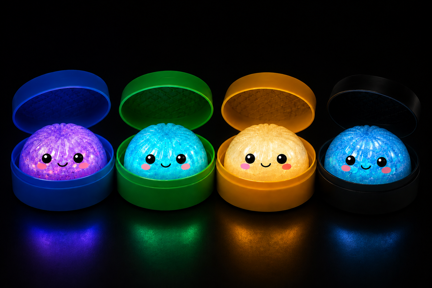 Glow in The Dark Mystery Dumpling Squishy-290 Home/Gift- Simply Simpson's Boutique is a Women's Online Fashion Boutique Located in Jupiter, Florida