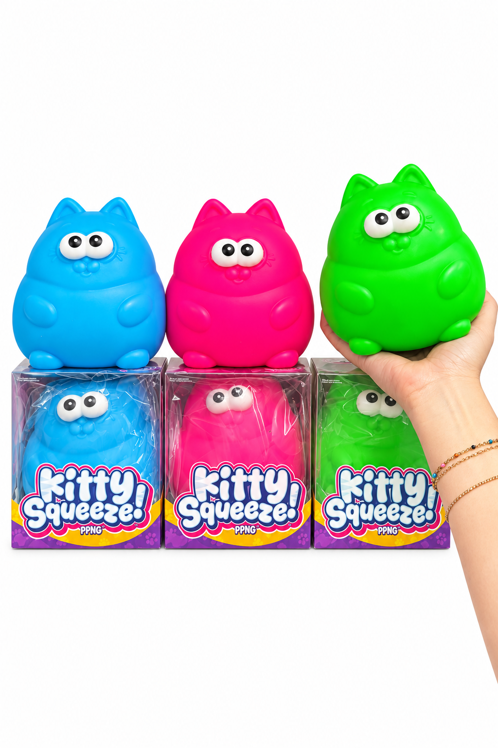 Jumbo Kitty Squishies- Simply Simpson's Boutique is a Women's Online Fashion Boutique Located in Jupiter, Florida
