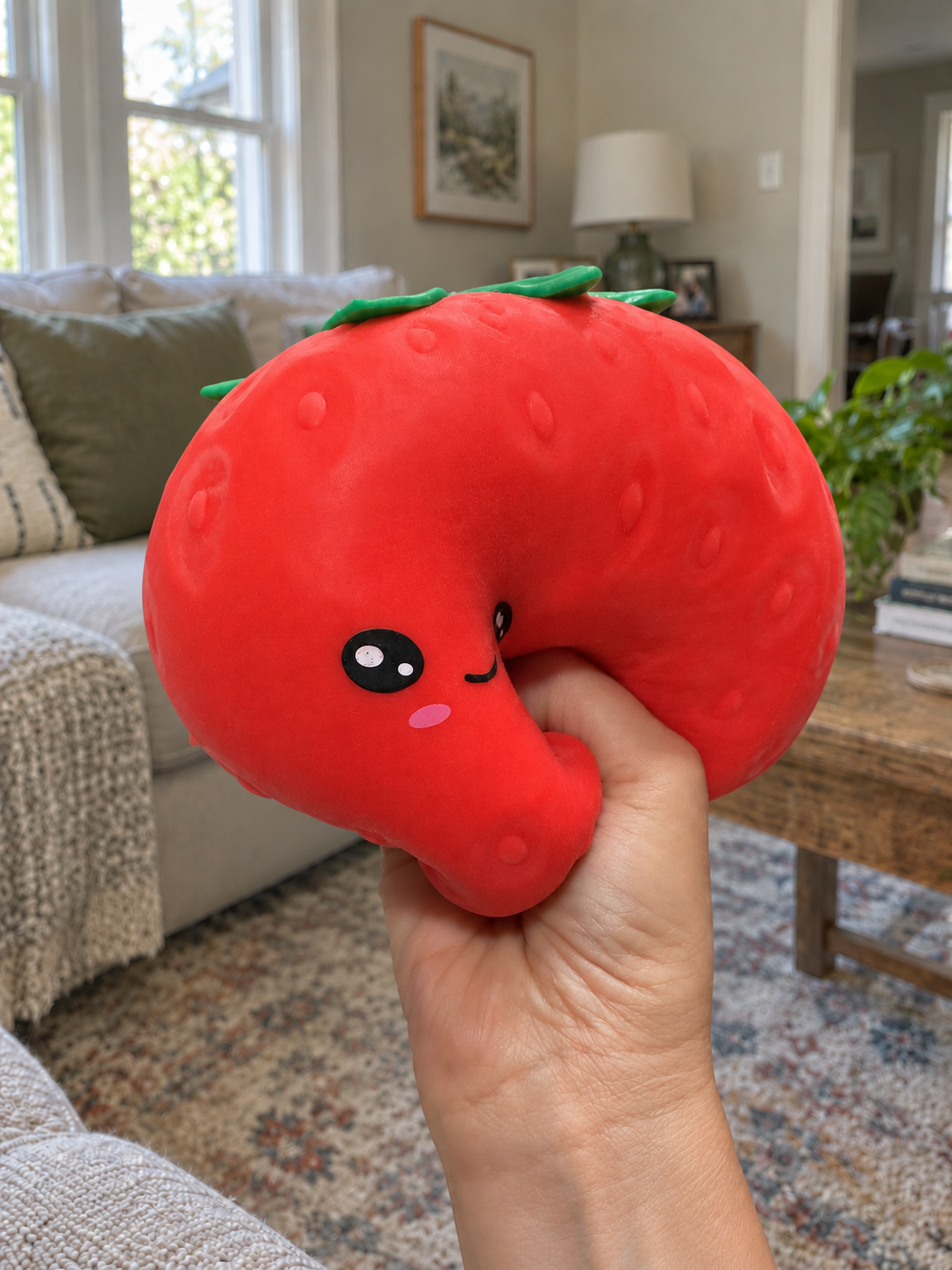 Jumbo Strawberry Squishy