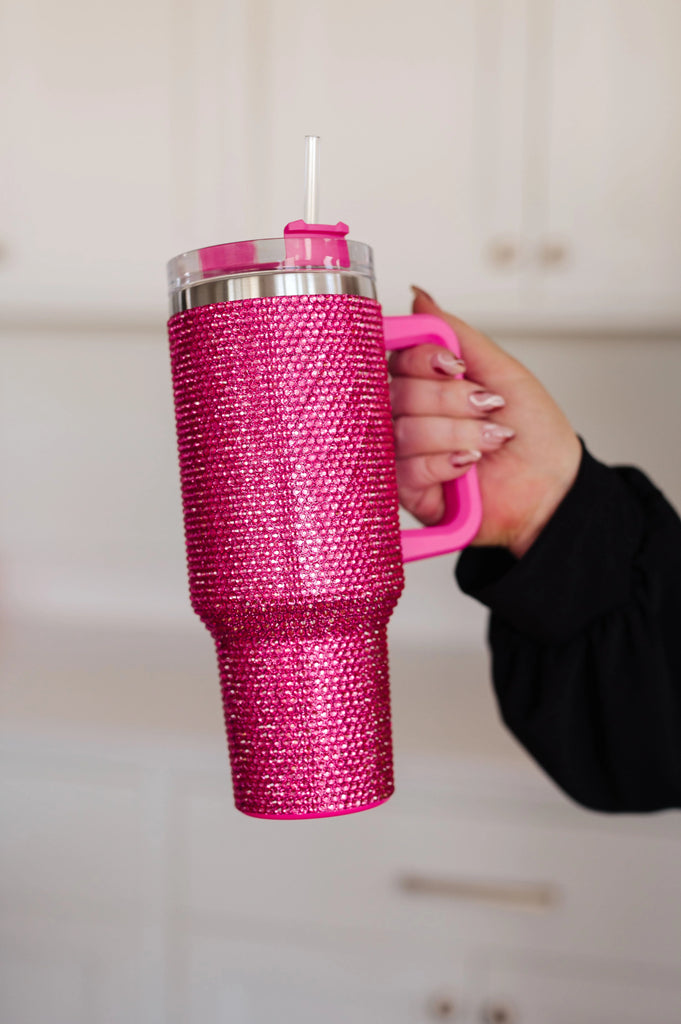 40 Oz Bling Tumblers-290 Home/Gift- Simply Simpson's Boutique is a Women's Online Fashion Boutique Located in Jupiter, Florida