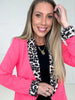 Neon Pink Wild Side Blazer-180 Outerwear- Simply Simpson's Boutique is a Women's Online Fashion Boutique Located in Jupiter, Florida