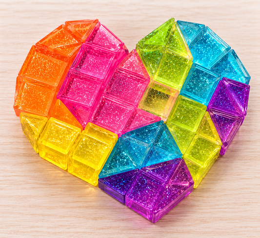 Tetris Sugar Swaps Heart Squishy