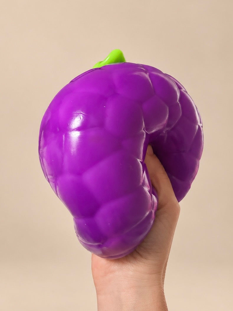 Jumbo Purple Grape Squishy