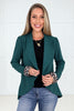 Hunter Green Fierce & Fabulous Blazer