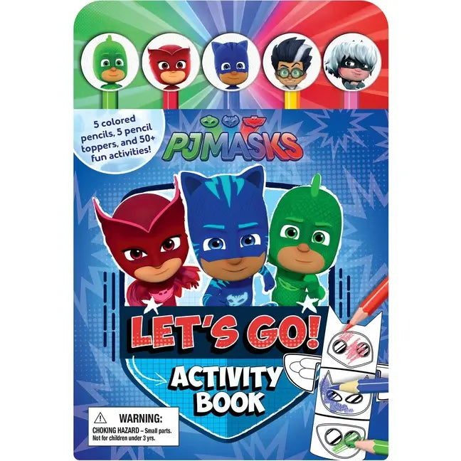 PJ Masks Let's Go Activity Book