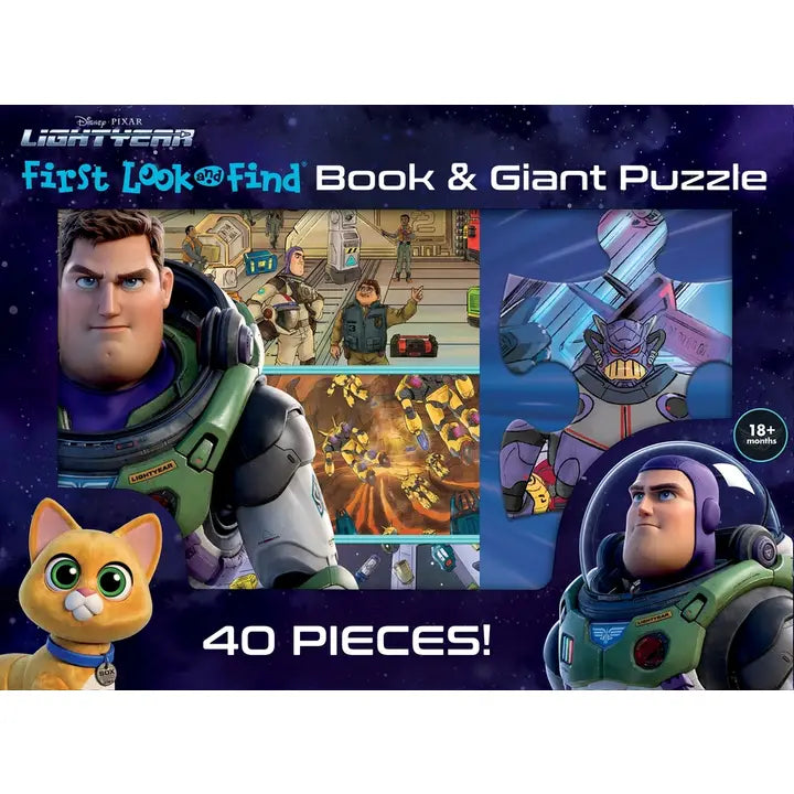 Disney Pixar Lightyear: First Look & Find Book
