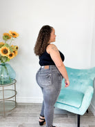 Judy Blue Grey Street Tummy Control Skinny Jeans-200 Jeans- Simply Simpson's Boutique is a Women's Online Fashion Boutique Located in Jupiter, Florida