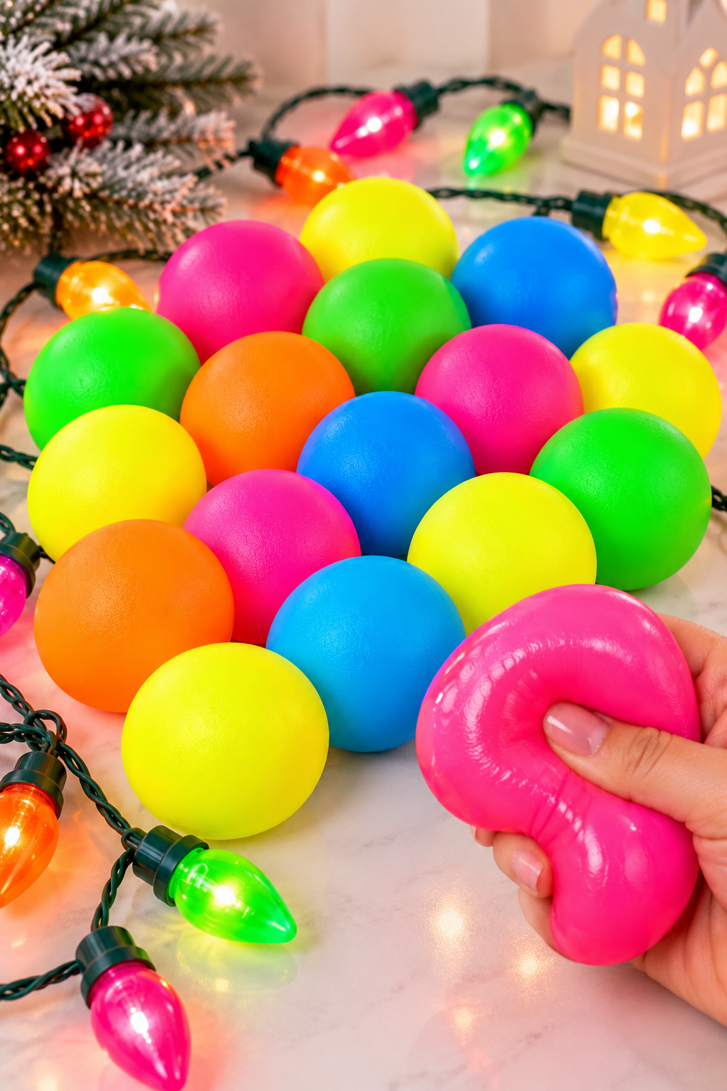 Neon Sugar Ball Maltose Squishy-290 Home/Gift- Simply Simpson's Boutique is a Women's Online Fashion Boutique Located in Jupiter, Florida