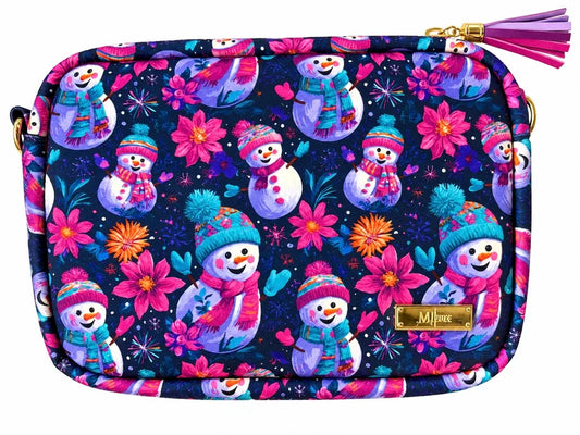 Preorder Midnight Snowman Jogger Pajamas-220 Lounge wear/Pajamas- Simply Simpson's Boutique is a Women's Online Fashion Boutique Located in Jupiter, Florida