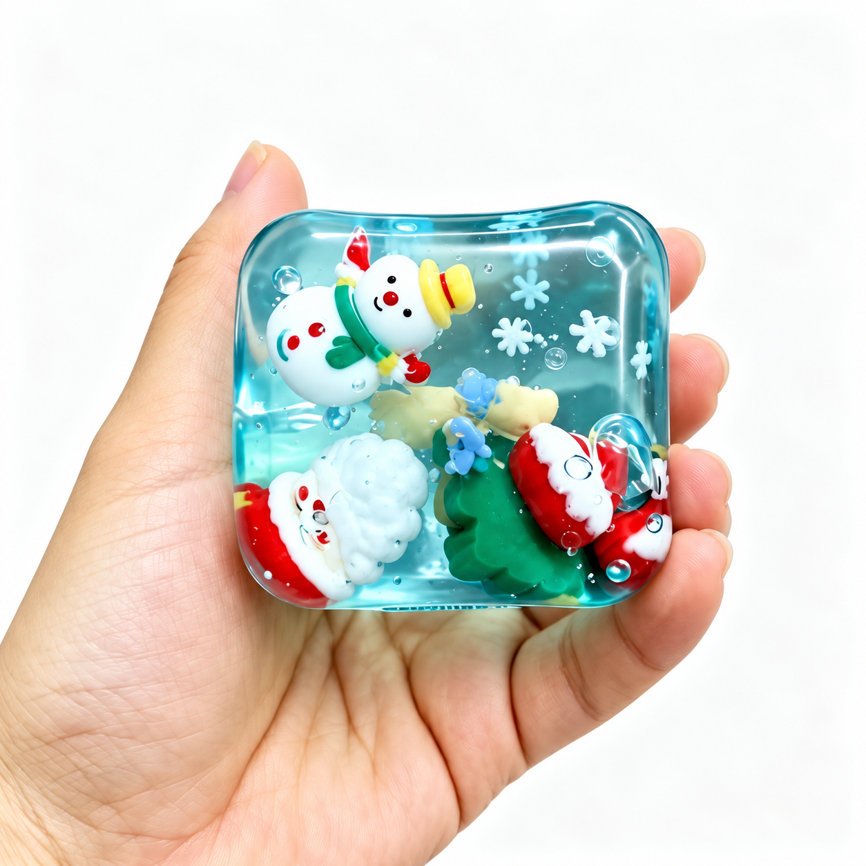 Christmas Maltose Squishy Cubes