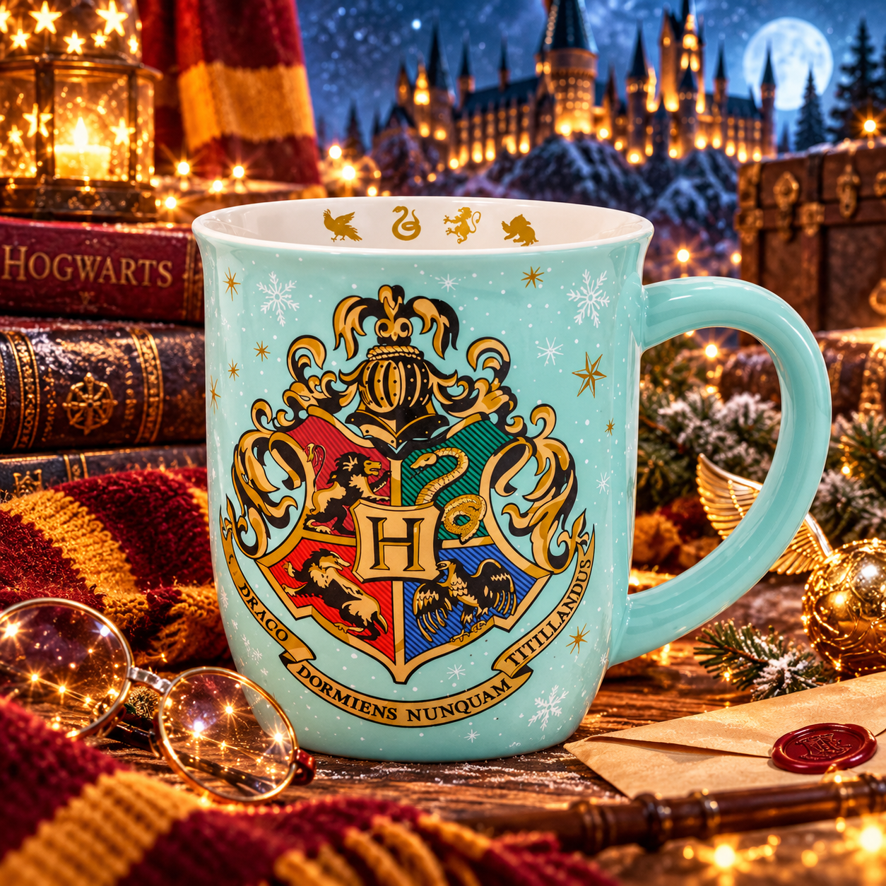 Hogwart's Crest Mug-290 Home/Gift- Simply Simpson's Boutique is a Women's Online Fashion Boutique Located in Jupiter, Florida