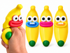 Crunchy Emoji Banana Squishy-290 Home/Gift- Simply Simpson's Boutique is a Women's Online Fashion Boutique Located in Jupiter, Florida