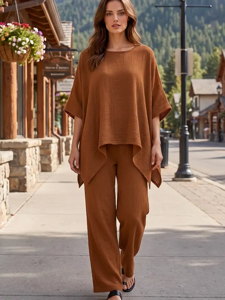Dear Scarlett Amalfi Lounge set-220 Lounge wear/Pajamas- Simply Simpson's Boutique is a Women's Online Fashion Boutique Located in Jupiter, Florida