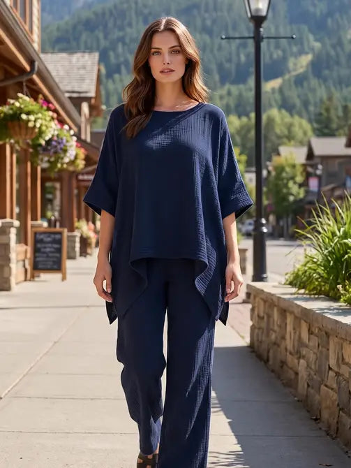 Dear Scarlett Amalfi Lounge set-220 Lounge wear/Pajamas- Simply Simpson's Boutique is a Women's Online Fashion Boutique Located in Jupiter, Florida