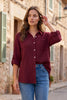 Dear Scarlett Cora Button Down-110 Long Sleeves- Simply Simpson's Boutique is a Women's Online Fashion Boutique Located in Jupiter, Florida