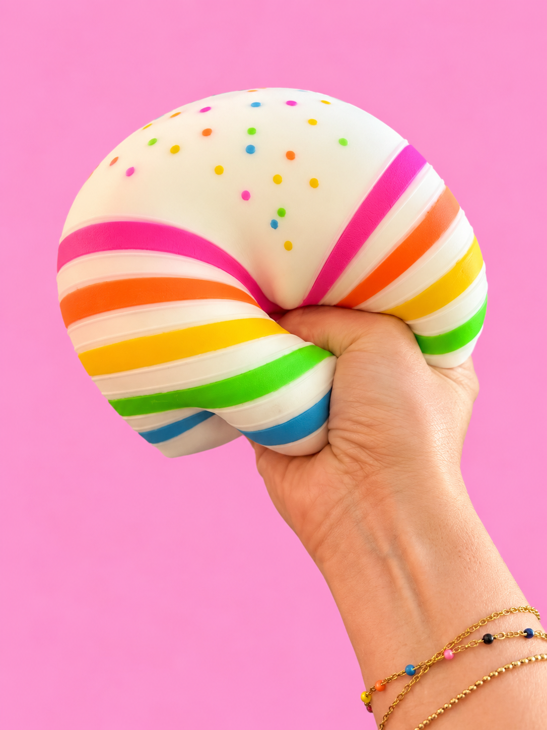 Jumbo Rainbow Cake Squishy-290 Home/Gift- Simply Simpson's Boutique is a Women's Online Fashion Boutique Located in Jupiter, Florida