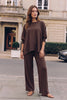Dear Scarlett AS-MilaSet-220 Lounge wear/Pajamas- Simply Simpson's Boutique is a Women's Online Fashion Boutique Located in Jupiter, Florida