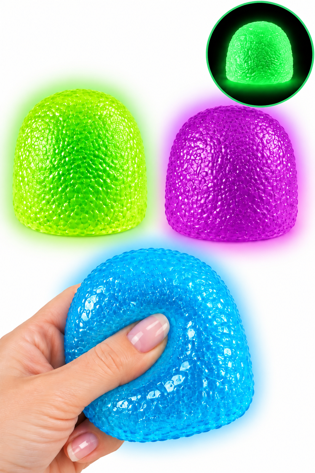 Santa’s Sweet Gumdrop Glow In The Dark Squishies-290 Home/Gift- Simply Simpson's Boutique is a Women's Online Fashion Boutique Located in Jupiter, Florida