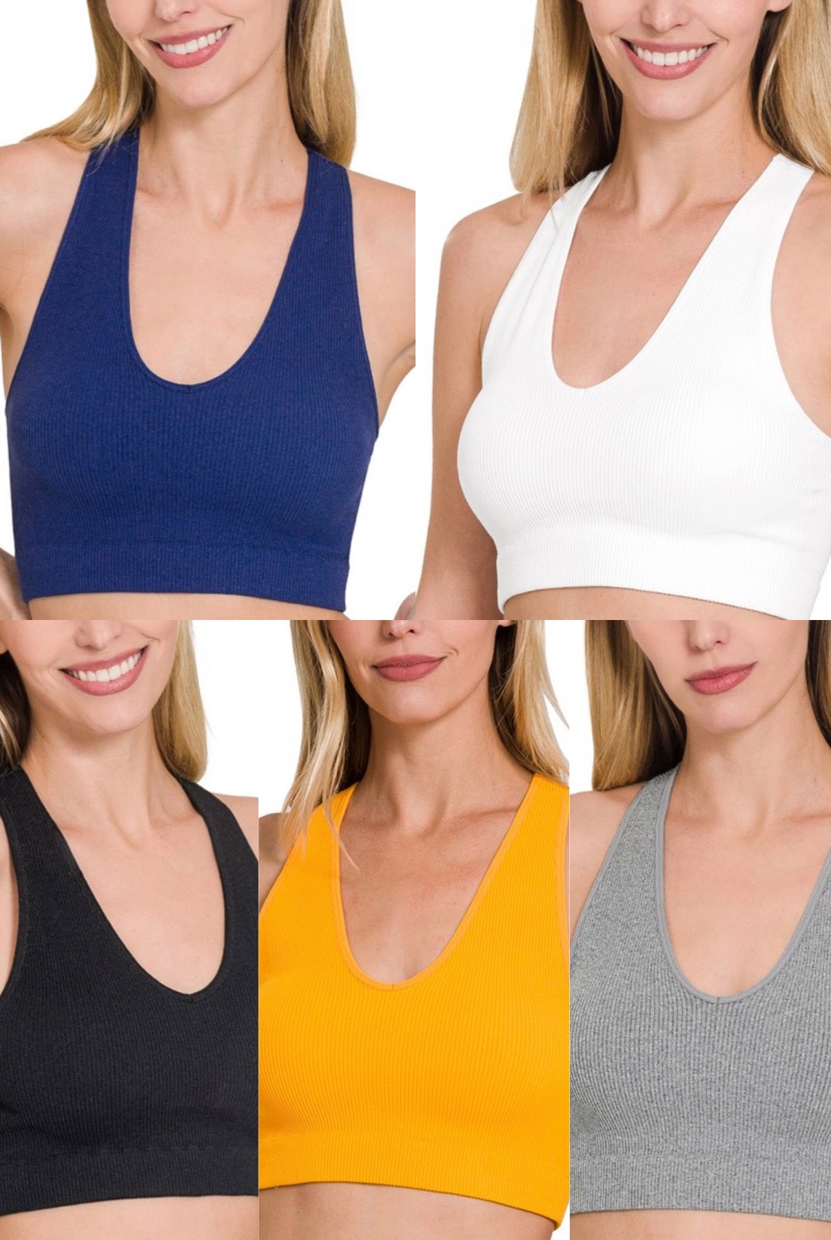 Enchanted Padded Racerback Crop Tank-130 Cami's /Bralettes /Bodysuits- Simply Simpson's Boutique is a Women's Online Fashion Boutique Located in Jupiter, Florida