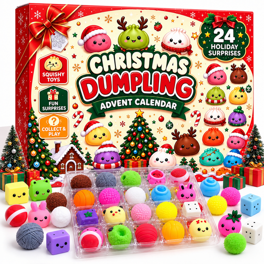 Christmas Squishy Advent Calendar-290 Home/Gift- Simply Simpson's Boutique is a Women's Online Fashion Boutique Located in Jupiter, Florida