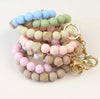 Bead Keychain Wristlet