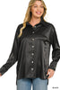 Luxe Satin Button Down Blouse-110 Long Sleeves- Simply Simpson's Boutique is a Women's Online Fashion Boutique Located in Jupiter, Florida