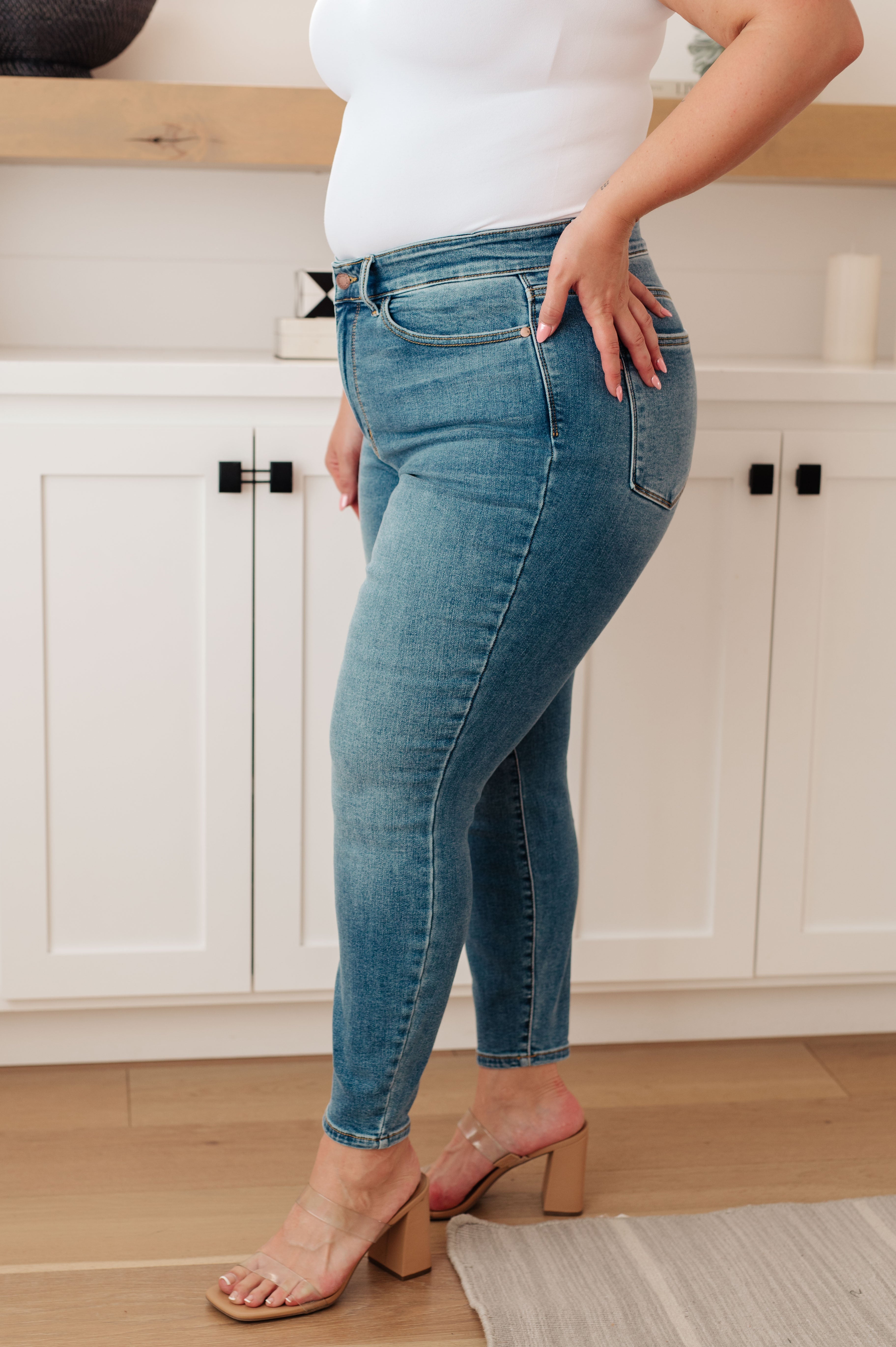 Bryant High Rise Thermal Skinny Jean-Pants- Simply Simpson's Boutique is a Women's Online Fashion Boutique Located in Jupiter, Florida