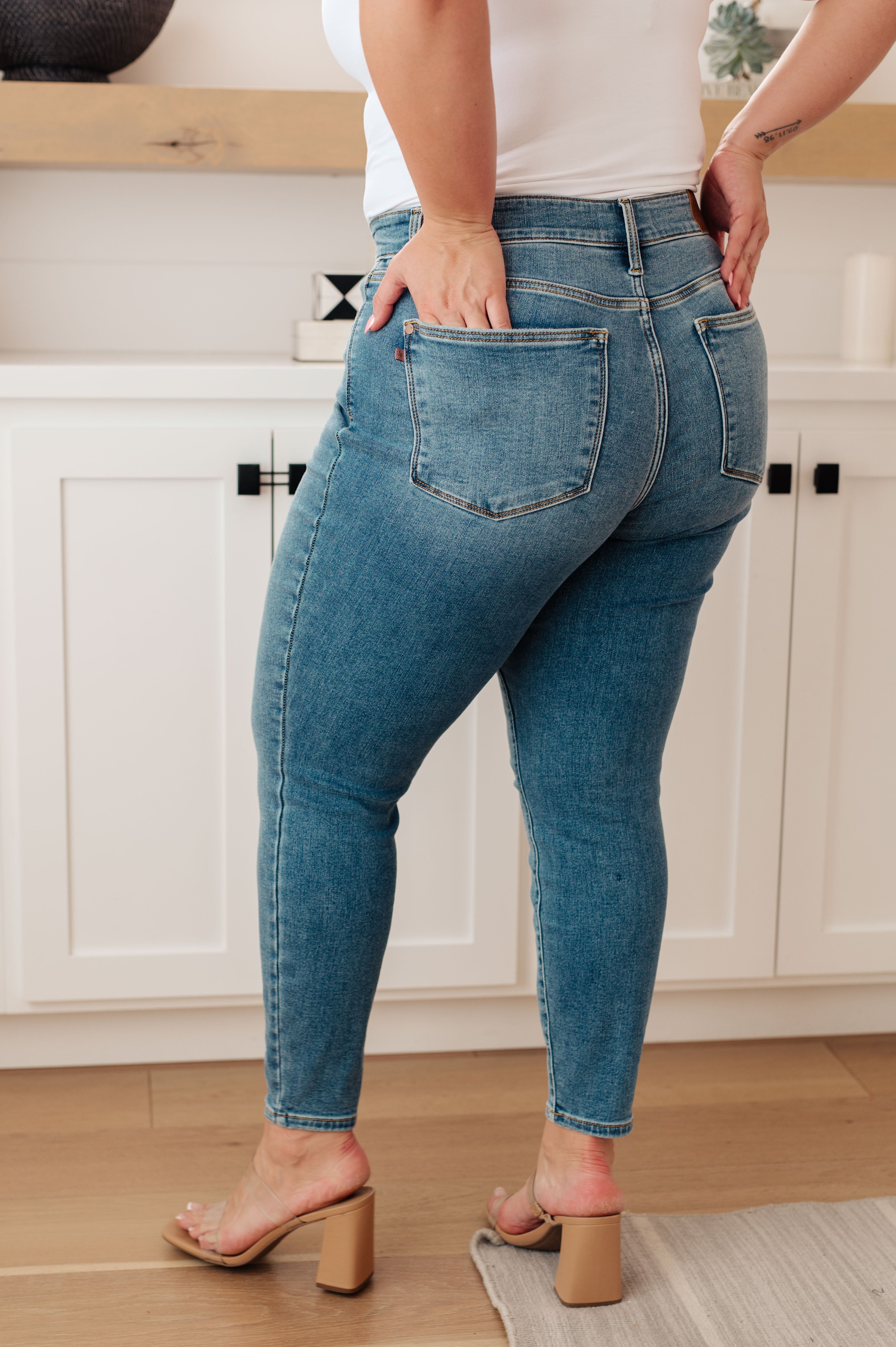 Bryant High Rise Thermal Skinny Jean-Pants- Simply Simpson's Boutique is a Women's Online Fashion Boutique Located in Jupiter, Florida