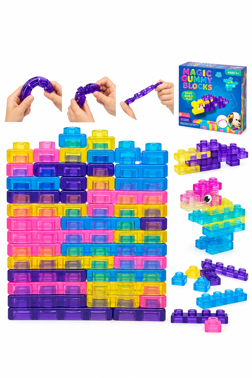 Gummy Block Squishy Set-290 Home/Gift- Simply Simpson's Boutique is a Women's Online Fashion Boutique Located in Jupiter, Florida