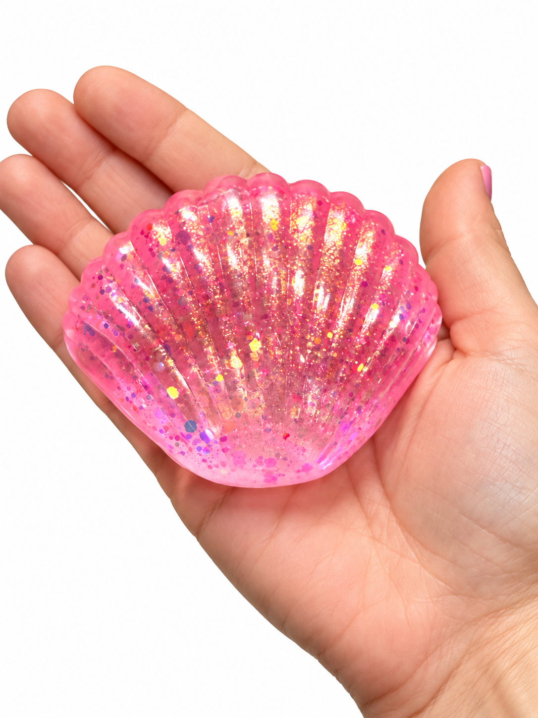 Sparkling Seashell Maltose Squishy