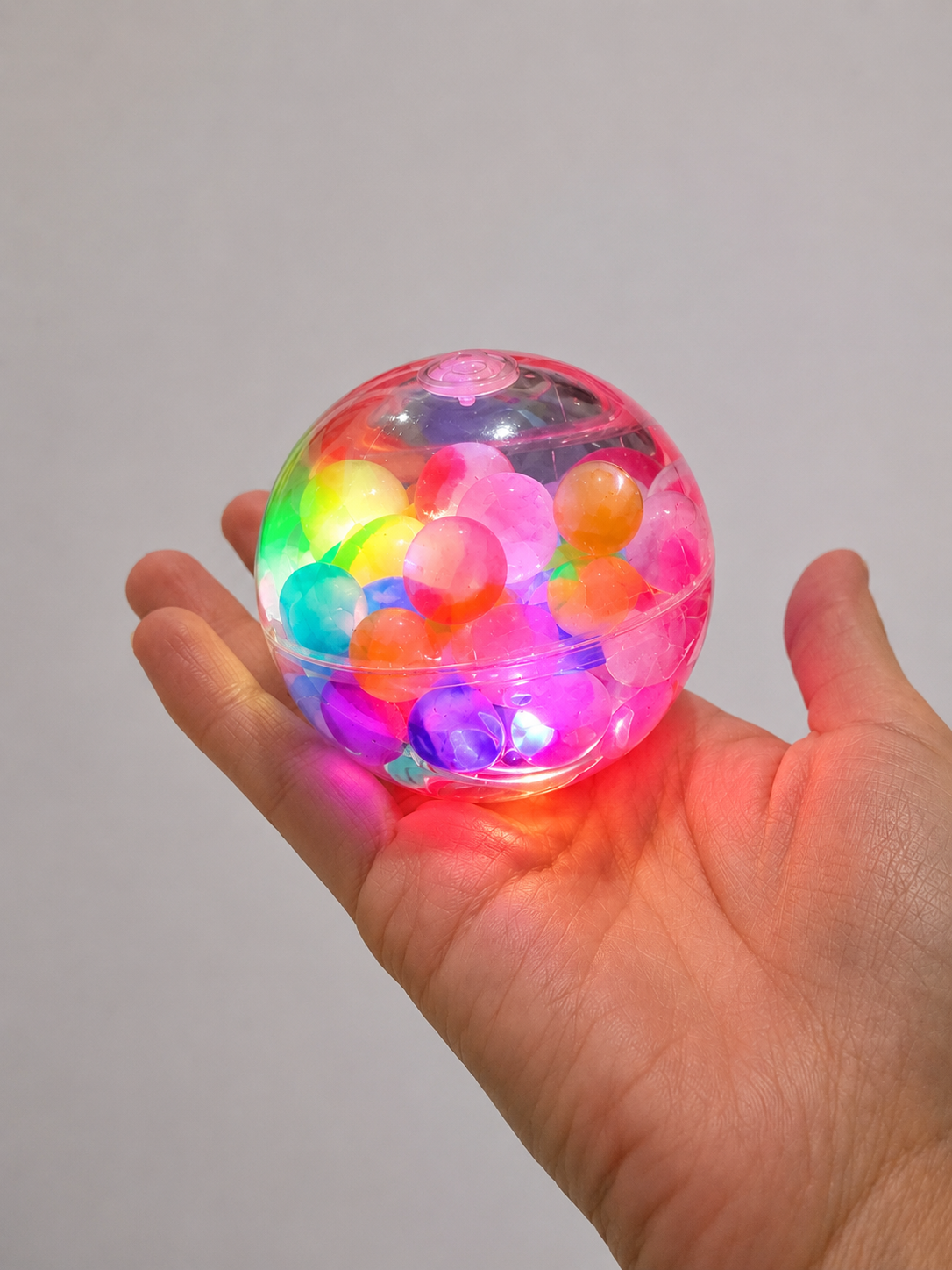 FLASHING Bouncing Water Ball with Water Beads-290 Home/Gift- Simply Simpson's Boutique is a Women's Online Fashion Boutique Located in Jupiter, Florida