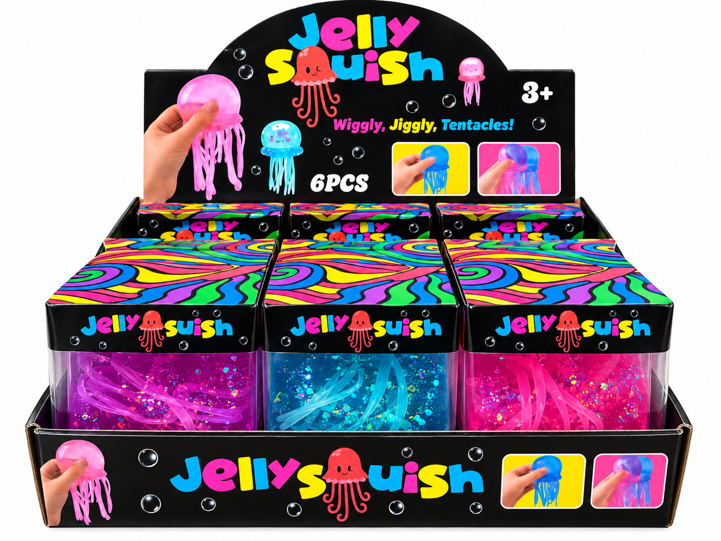 Jumbo Jellyfish Maltose Squishy-290 Home/Gift- Simply Simpson's Boutique is a Women's Online Fashion Boutique Located in Jupiter, Florida