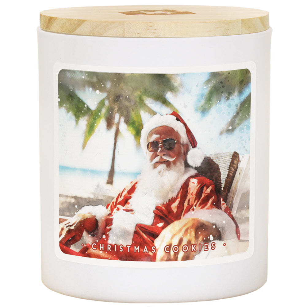 Beach Santa Christmas Cookies 3.75 x 4.75- Simply Simpson's Boutique is a Women's Online Fashion Boutique Located in Jupiter, Florida