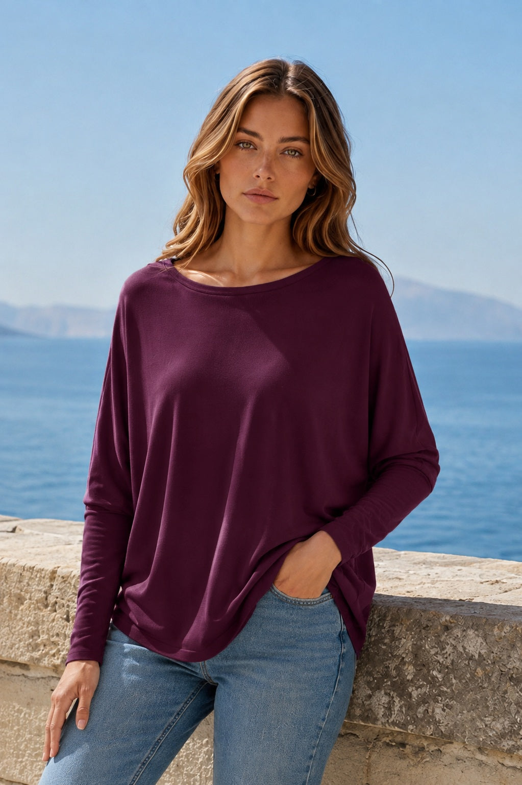 Dear Scarlett The Della Dolman Sweater-110 Long Sleeves- Simply Simpson's Boutique is a Women's Online Fashion Boutique Located in Jupiter, Florida
