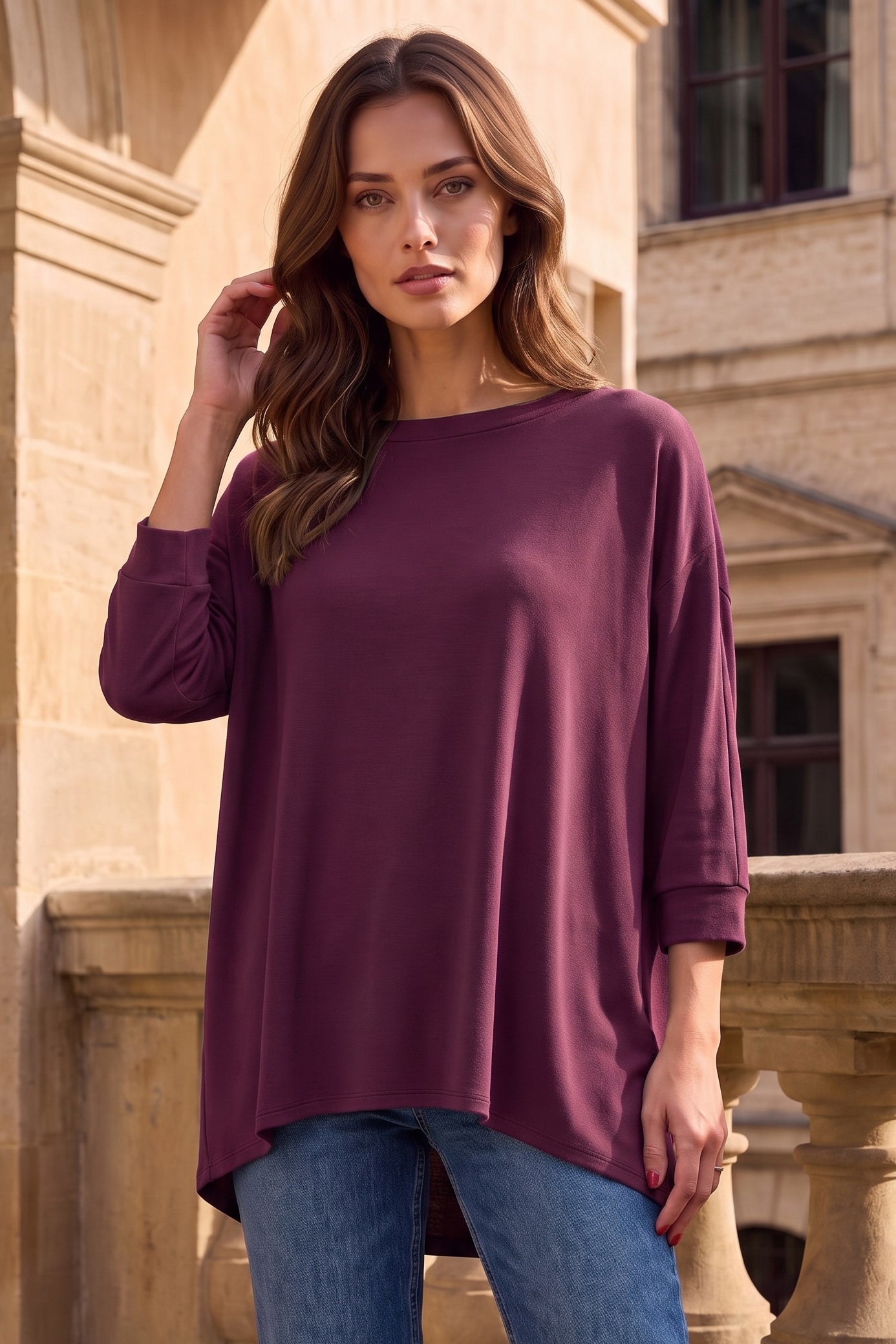 Dear Scarlett Larkin Top-110 Long Sleeves- Simply Simpson's Boutique is a Women's Online Fashion Boutique Located in Jupiter, Florida