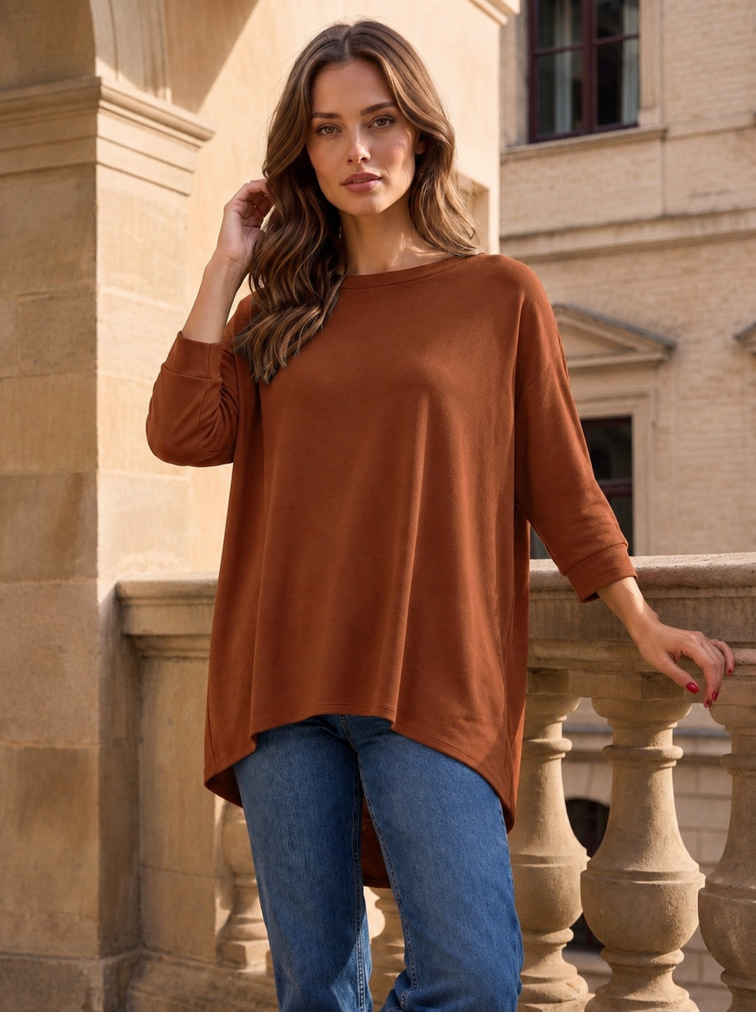 Dear Scarlett Larkin Top-110 Long Sleeves- Simply Simpson's Boutique is a Women's Online Fashion Boutique Located in Jupiter, Florida