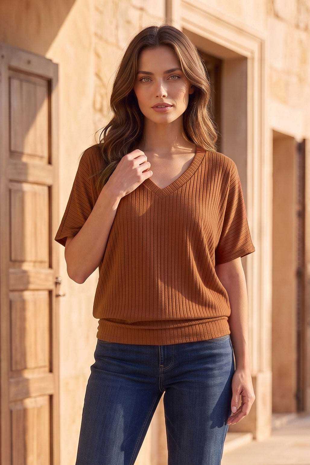 Dear Scarlett Hadley Top-100 Short Sleeves- Simply Simpson's Boutique is a Women's Online Fashion Boutique Located in Jupiter, Florida