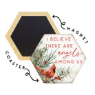 Angels Among Us Cardinal - Magnetic Coaster 4.5 x .25- Simply Simpson's Boutique is a Women's Online Fashion Boutique Located in Jupiter, Florida