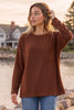 Dear Scarlett Hollis Ribbed Pocket Top-110 Long Sleeves- Simply Simpson's Boutique is a Women's Online Fashion Boutique Located in Jupiter, Florida