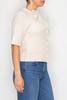 Cream Rosalie Bow Detail Cardigan