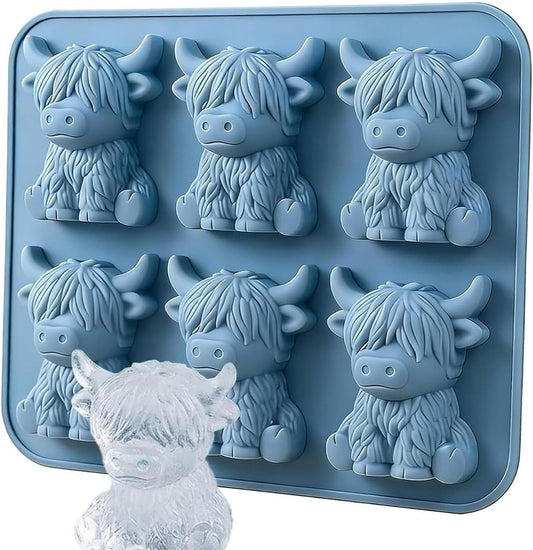 Highland Cow Ice Cube Mold-290 Home/Gift- Simply Simpson's Boutique is a Women's Online Fashion Boutique Located in Jupiter, Florida