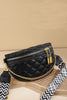 Quilted Vegan Leather Crossbody Bum Bag