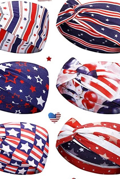 Americana Headbands-270 Accessories- Simply Simpson's Boutique is a Women's Online Fashion Boutique Located in Jupiter, Florida