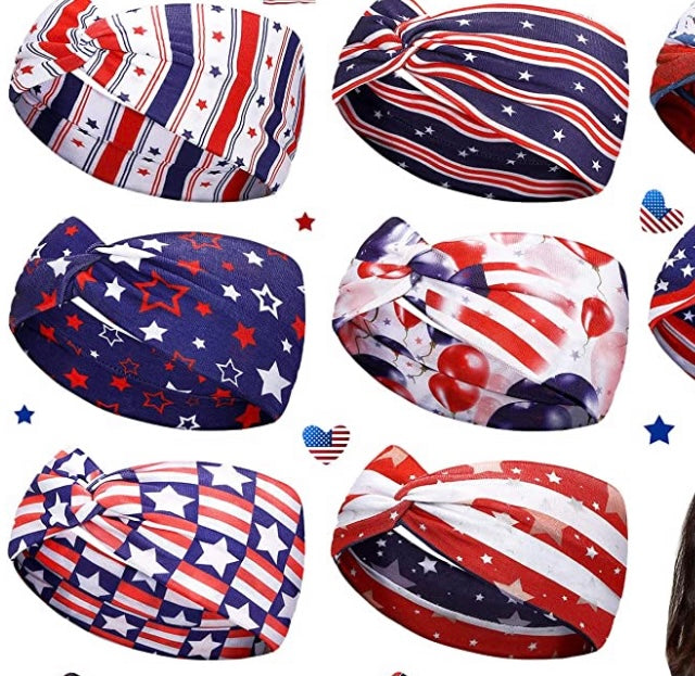 Americana Headbands-Accessories- Simply Simpson's Boutique is a Women's Online Fashion Boutique Located in Jupiter, Florida