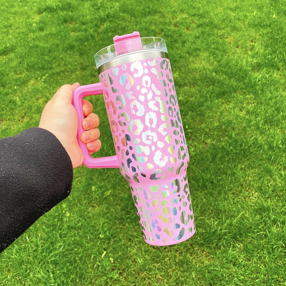 40 OZ Holographic Tumblers-290 Home/Gift- Simply Simpson's Boutique is a Women's Online Fashion Boutique Located in Jupiter, Florida
