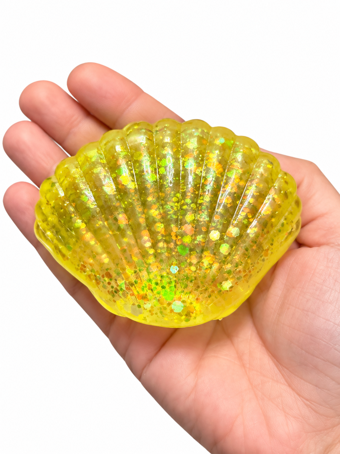Sparkling Seashell Maltose Squishy