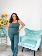 Lust For Life Buttery Soft Spandex Jumpsuit-Jumpsuits- Simply Simpson's Boutique is a Women's Online Fashion Boutique Located in Jupiter, Florida