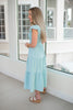 Baby Blue Flutter Sleeve Midi Dress-240 Dresses- Simply Simpson's Boutique is a Women's Online Fashion Boutique Located in Jupiter, Florida