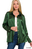 Luxe Satin Button Down Blouse-110 Long Sleeves- Simply Simpson's Boutique is a Women's Online Fashion Boutique Located in Jupiter, Florida