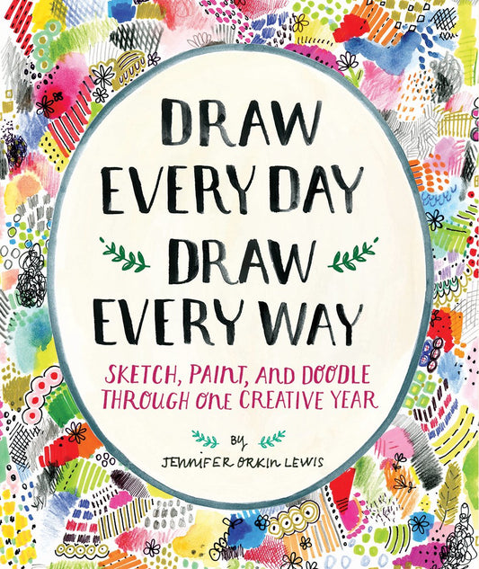 Draw Every Day, Draw Every Way Guided Sketchbook-290 Home/Gift- Simply Simpson's Boutique is a Women's Online Fashion Boutique Located in Jupiter, Florida